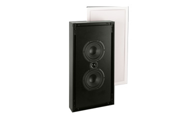 InWall Silver/4 LCR 